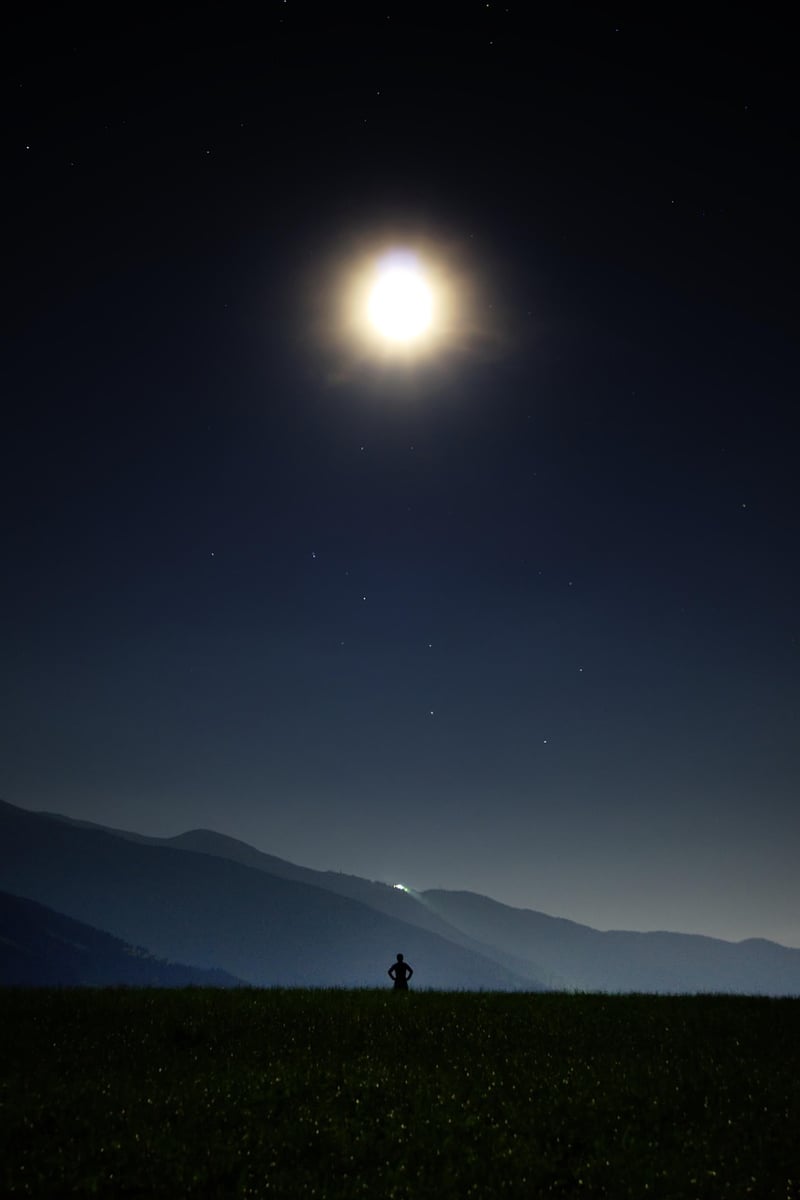 Constellation in the Night Sky